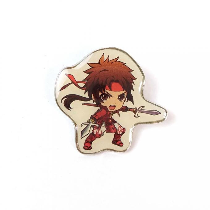 금속 반짝이는 눈송이 핀 배지 사용자 지정 진크 합금 / 철 / 청동 최소 양은 없습니다 0