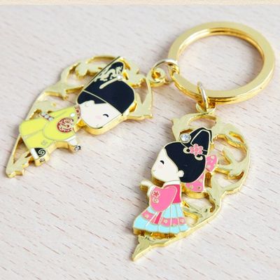 주문 사용자 지정 스테인리스 스틸 키 체인 1.2 X 1.2 인치 50mm 키링 길이로 지속적인 인상을 남기십시오 온라인 제조
