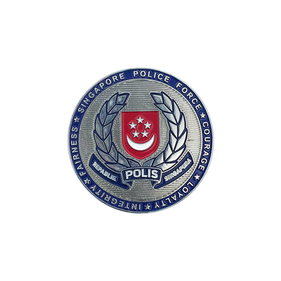주문 기념 주화: 싱가포르 경찰의 오랜 전통 온라인 제조